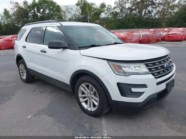 1FM5K7B80GGB12208 — 2016 Ford Explorer, Передняя часть слева (Left Front), фото до ремонта