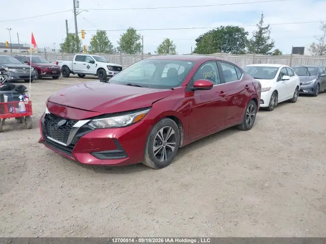 2020 Nissan Sentra VIN 3N1AB8CV7LY231561 фото 2