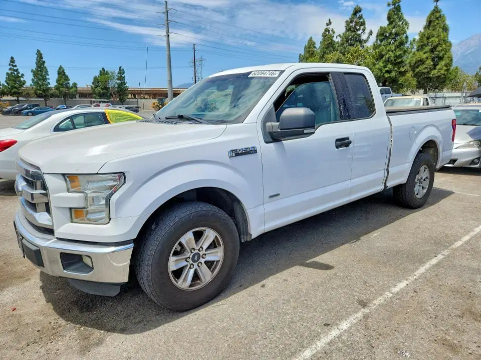 1FTEX1CP2FKD59749 — 2015 Ford F150, Задняя часть (Rear End), фото до ремонта