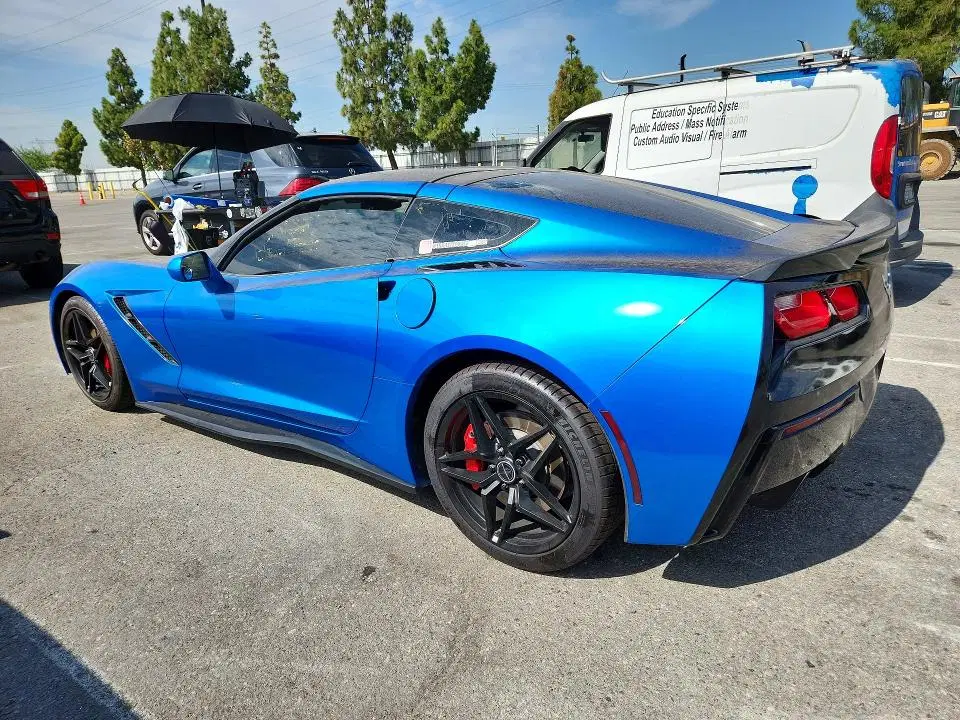 2014 Chevrolet Corvette VIN 1G1YF2D74E5124909 фото 2