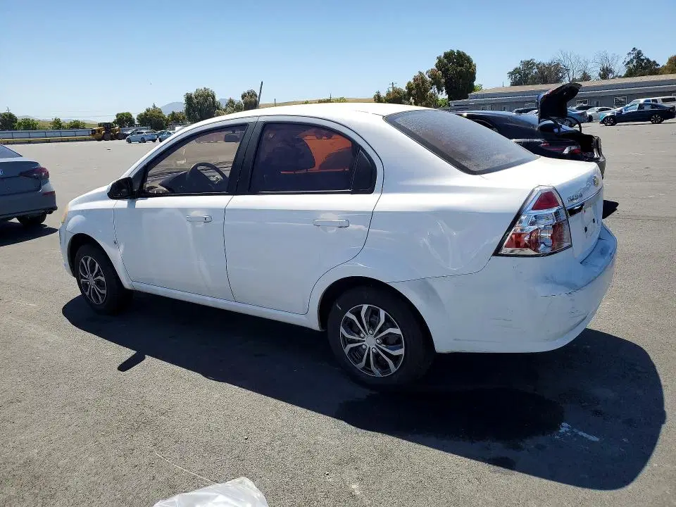2009 CHEVROLET AVEO VIN KL1TD56EX9B610661 фото 2