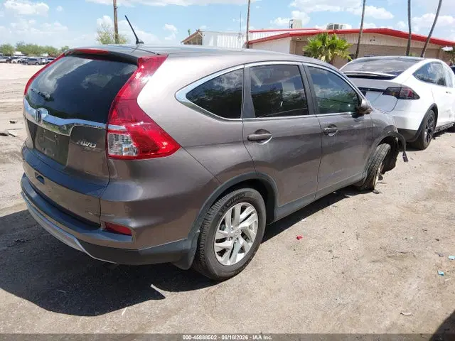 2015 Honda CR-V EX VIN 5J6RM4H58FL009937 фото 4