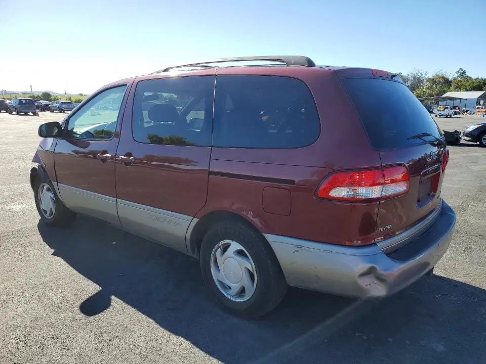 2002 TOYOTA SIENNA VIN 4T3ZF13C82U490364 фото 2