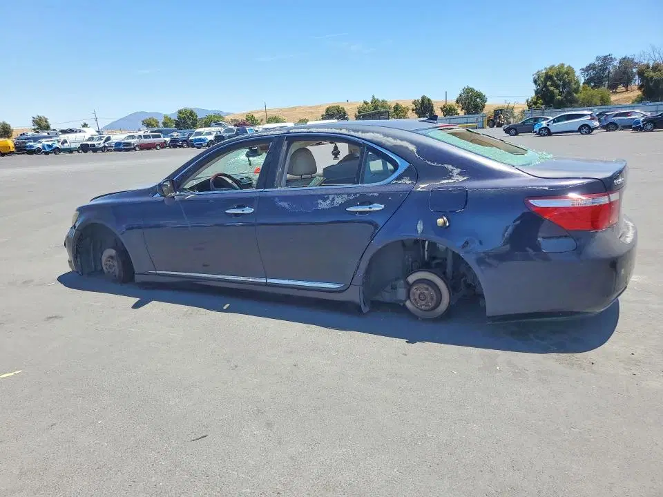 2007 LEXUS LS VIN JTHBL46F975015692 фото 2