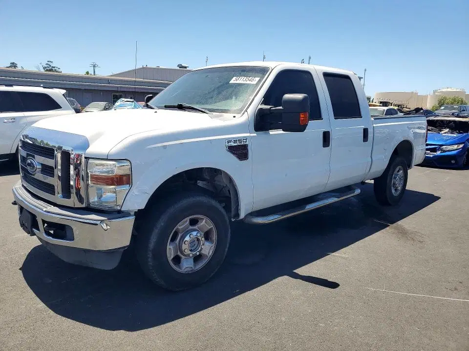 1FTSW2BR3AEB17848 — 2010 Ford F250, Задняя часть (Rear End), фото до ремонта