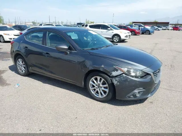 JM1BM1V78G1313522 — 2016 Mazda MAZDA3 I Touring, Передняя часть слева (Left Front), фото до ремонта