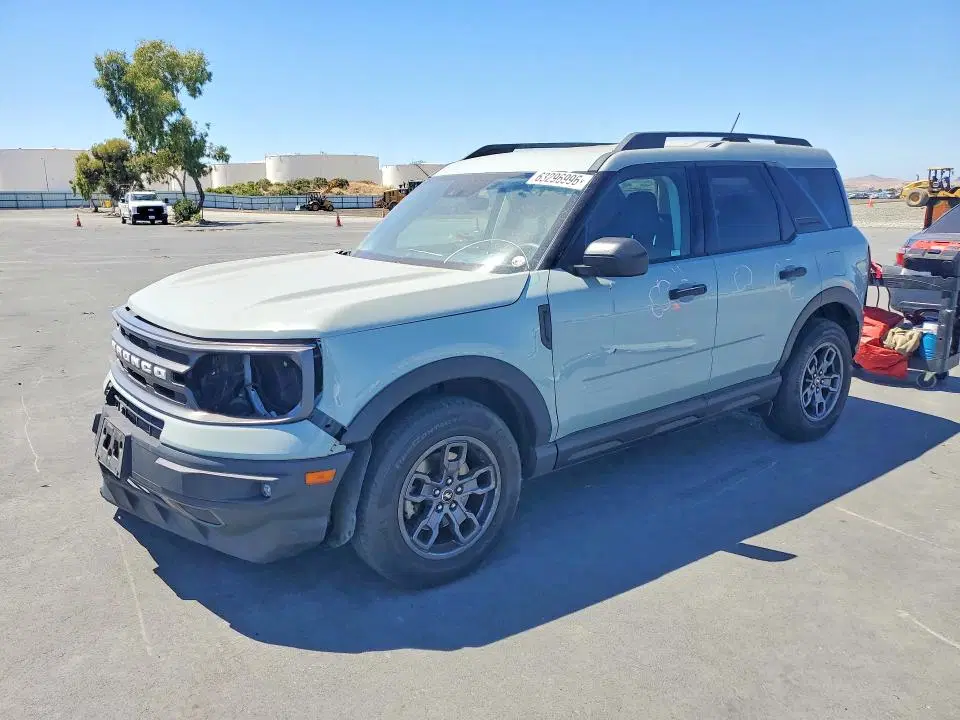 3FMCR9B62MRB00241 — 2021 Ford Bronco Sport, Передняя часть, фото до ремонта