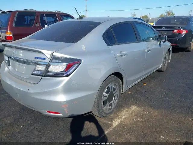 2014 Honda CIVIC HYBRID VIN 19XFB4F29EE201141 фото 4