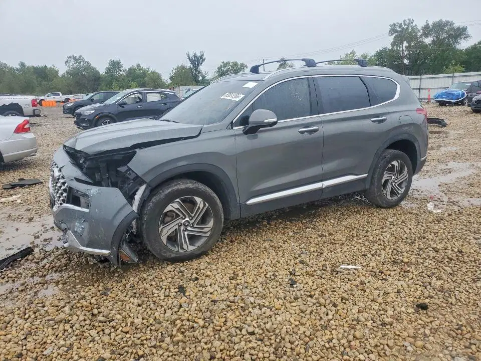 5NMS3DAJ8NH452073 — 2022 Hyundai Santa FE, Передняя часть, фото до ремонта