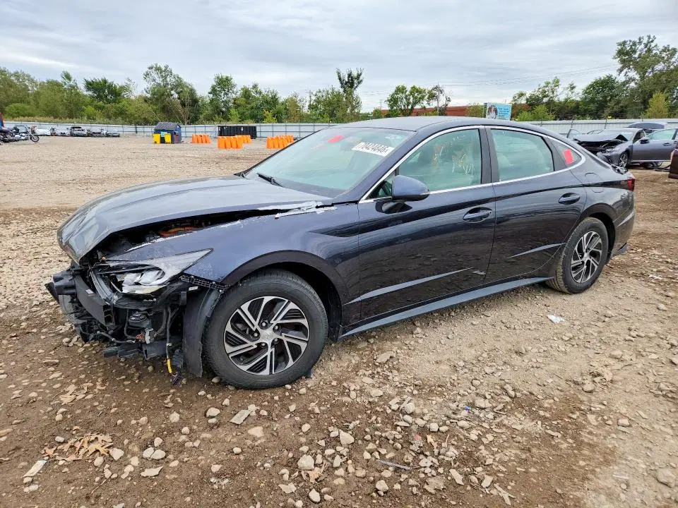 KMHL24JJ6LA012735 — 2020 Hyundai Sonata Hybrid, Передняя часть, фото до ремонта