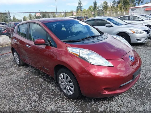 1N4AZ0CP0FC330950 — 2015 Nissan LEAF S, Правый бок (Right Side), фото до ремонта