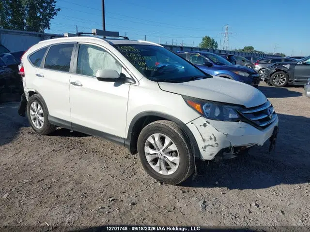 2HKRM4H91EH103489 — 2014 Honda CR-V Touring, Передняя часть (Front), фото до ремонта