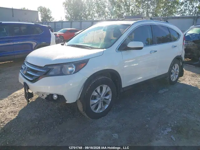 2014 Honda Cr-v Touring VIN 2HKRM4H91EH103489 фото 2