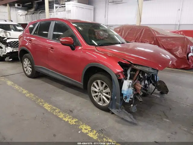JM3KE2CY8G0885489 — 2016 Mazda CX-5 Touring, Передняя часть (Front End), фото до ремонта