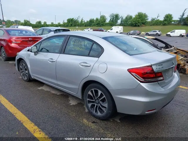 2015 Honda Civic VIN 2HGFB2F57FH016625 фото 3