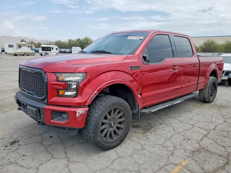 1FTFW1EG5FFB26252 — 2015 Ford F150, Передняя часть (Front End), фото до ремонта
