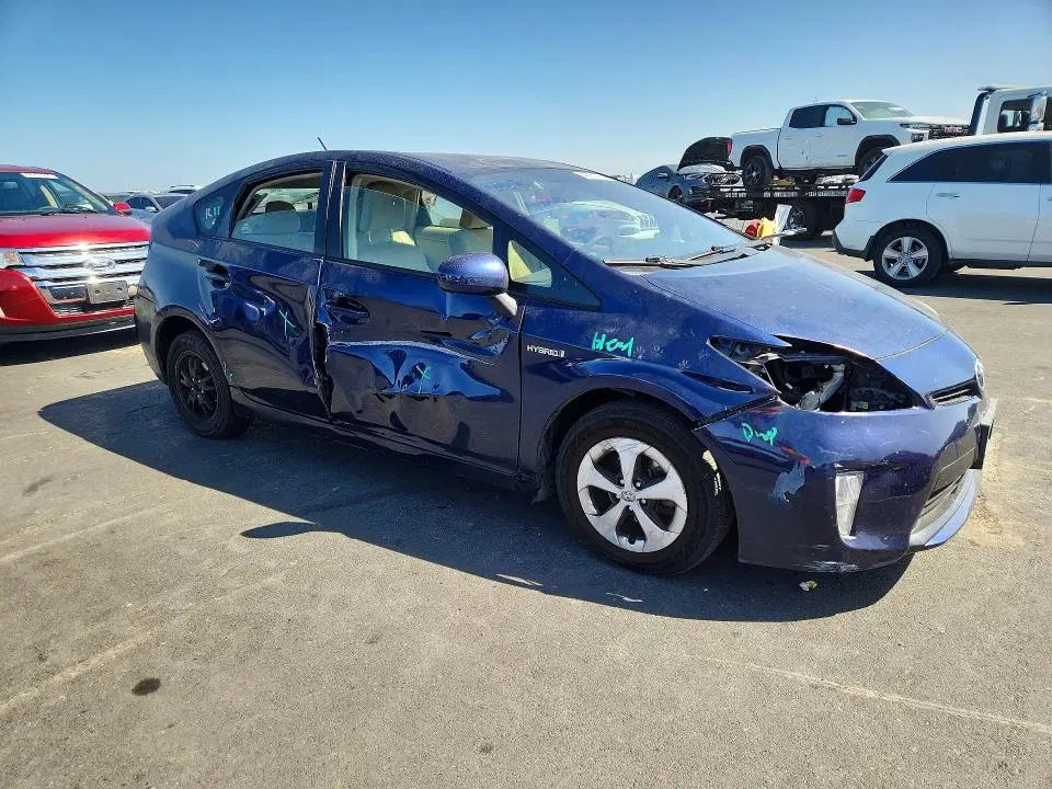 2013 TOYOTA PRIUS VIN JTDKN3DU2D1683084 фото 3