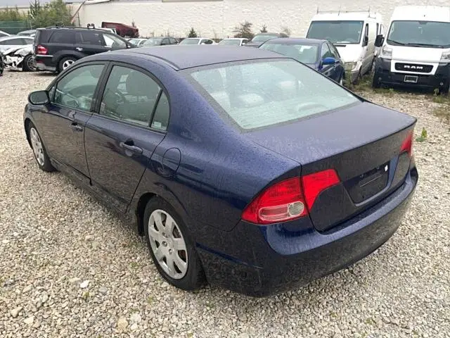 2008 HONDA CIVIC VIN 1HGFA16568L019776 фото 3