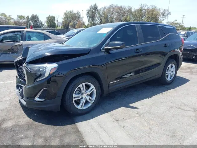 2021 GMC Terrain Fwd Sle VIN 3GKALMEV7ML361052 фото 2