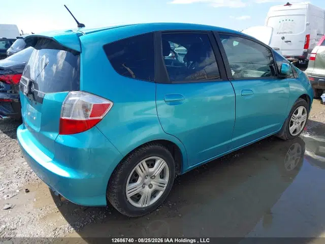 2014 Honda FIT LX VIN LUCGE8H54E3004682 фото 4