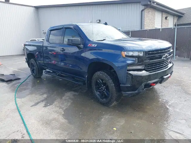 1GCPYFED8NZ111002 — 2022 Chevrolet Silverado Ltd K1500 LT Trail Boss, Угон (Theft), фото до ремонта