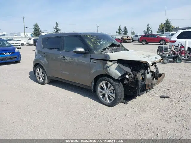 KNDJP3A55G7333789 — 2016 Kia Soul, Повреждение двигателя (Engine Fire), фото до ремонта