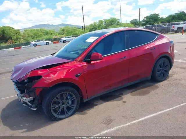 2024 Tesla Model Y Long Range Single Motor Rear-wheel Drive/rwd VIN 7SAYGDED1RF131005 фото 2