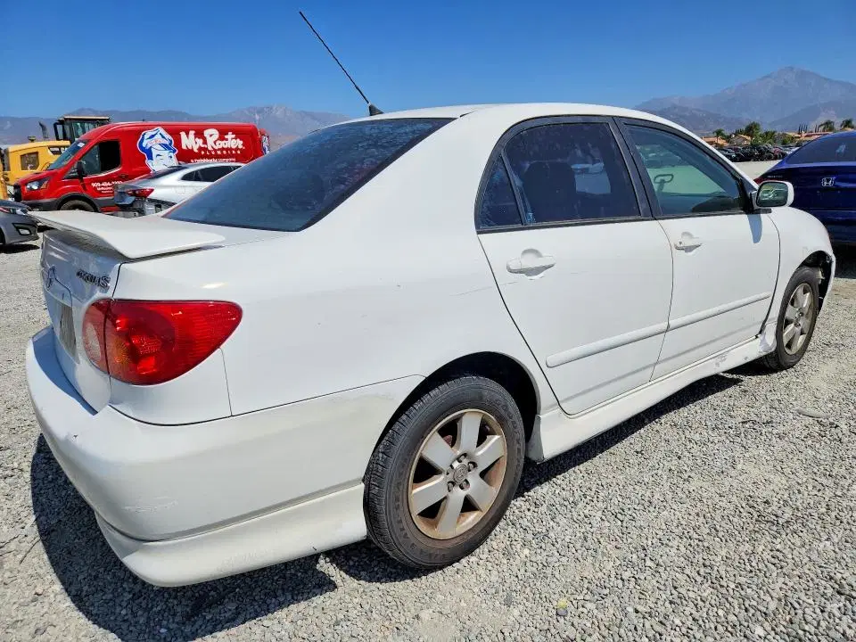 2003 TOYOTA COROLLA VIN 1NXBR32E23Z148698 фото 3