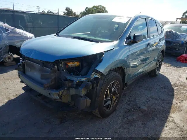 2016 Honda CR-V SE VIN 5J6RM4H49GL085627 фото 2