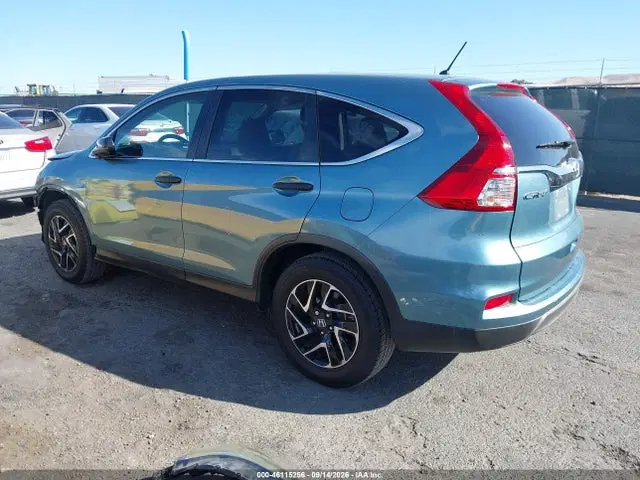 2016 Honda CR-V SE VIN 5J6RM4H49GL085627 фото 3