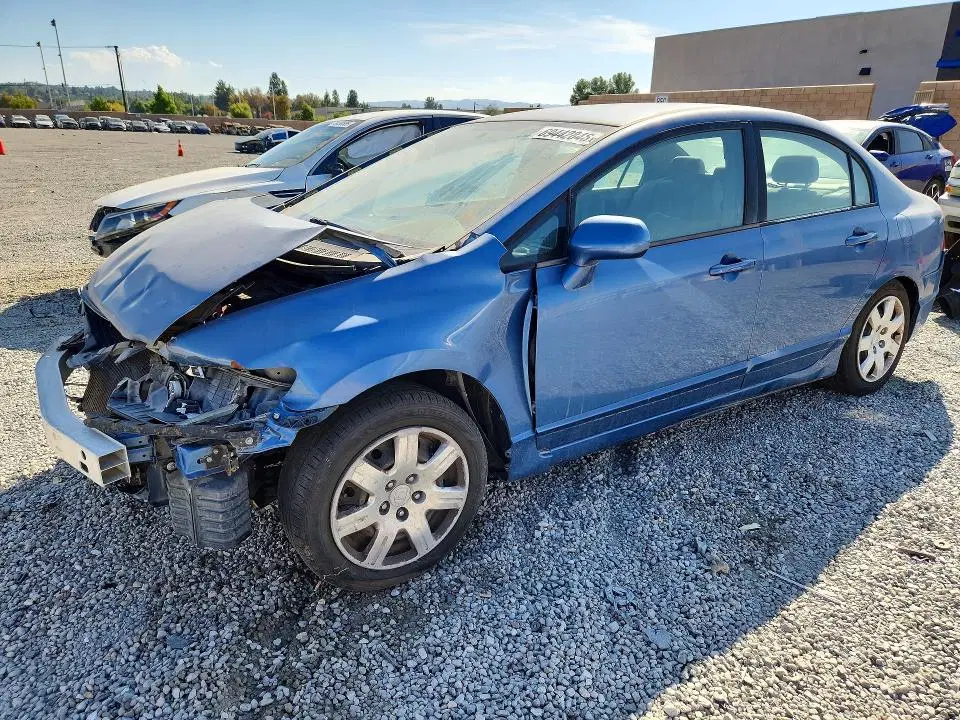 1HGFA16526L065411 — 2006 Honda Civic, Передняя часть (Front End), фото до ремонта