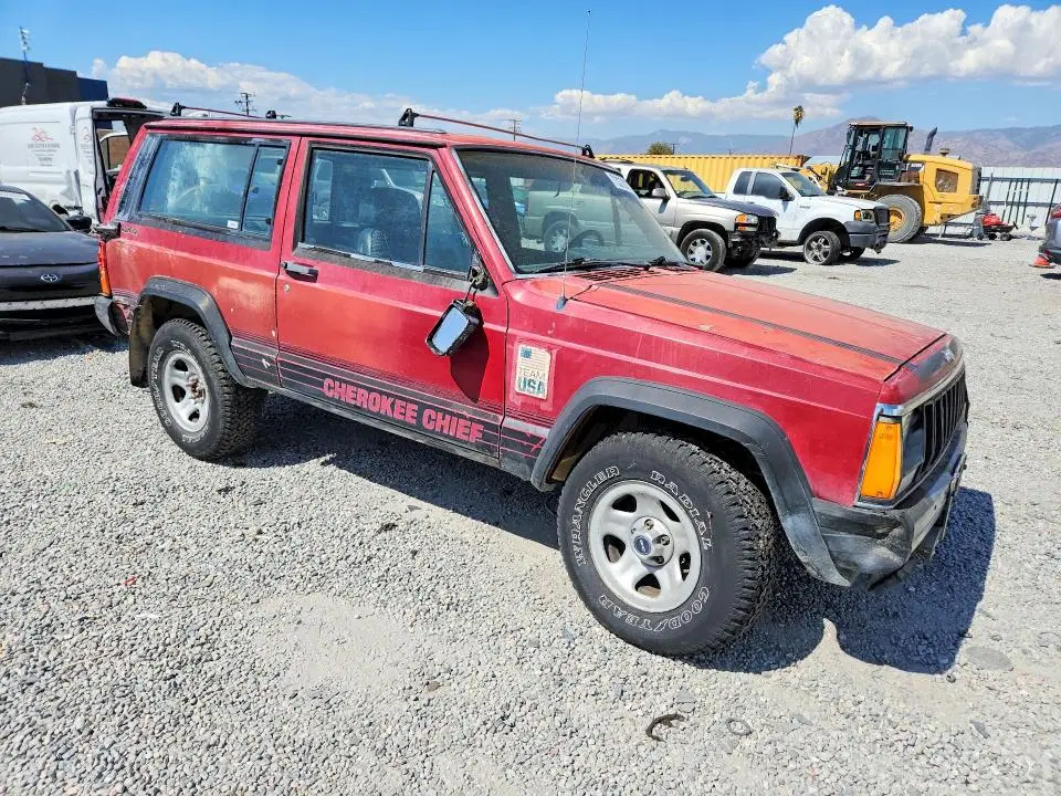 1987 JEEP CHEROKEE VIN 1JCMT7737HT137687 фото 4