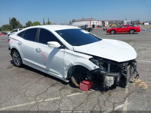 KMHFG4JGXHA591366 — 2017 Hyundai Azera, Передняя часть (Front & Rear), фото до ремонта