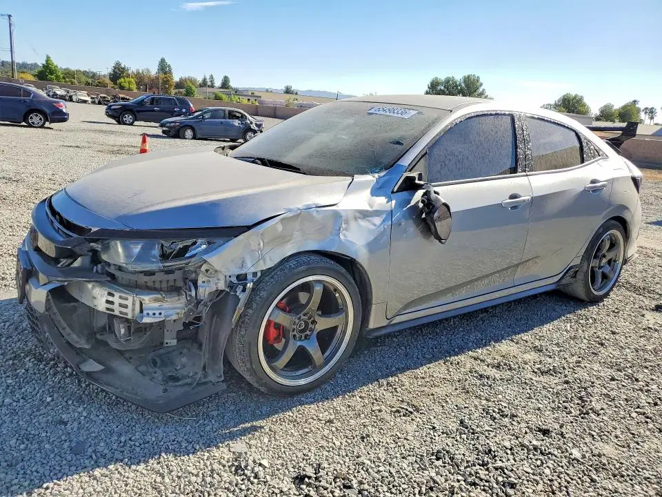 SHHFK7G46LU216171 — 2020 Honda Civic, Передняя часть, фото до ремонта