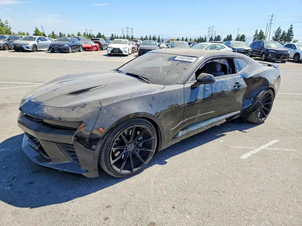 1G1FF1R72G0156820 — 2016 Chevrolet Camaro, Боковая часть (Side), фото до ремонта