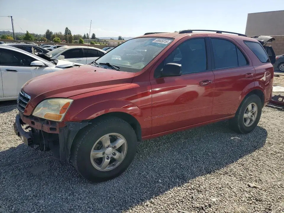 KNDJD735985860132 — 2008 Kia Sorento, Передняя часть (Front End), фото до ремонта