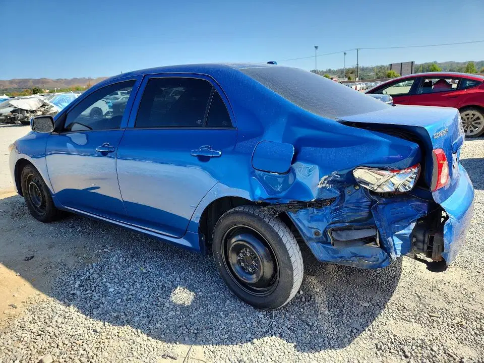 2010 TOYOTA COROLLA VIN 1NXBU4EE7AZ334637 фото 2