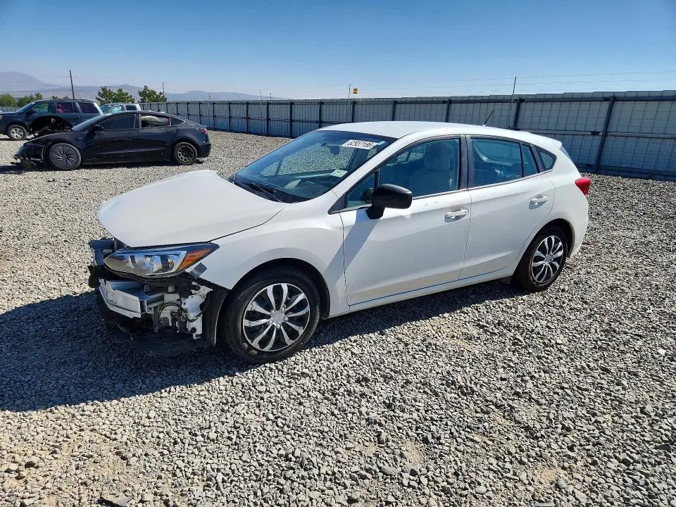 4S3GTAB63K3706121 — 2019 Subaru Impreza, Передняя часть (Front End), фото до ремонта