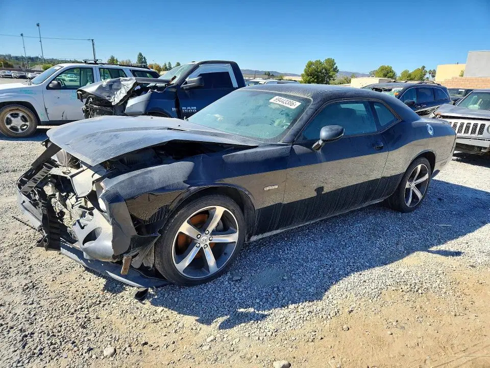 2C3CDYAG8EH298235 — 2014 Dodge Challenger, Передняя часть (Front End), фото до ремонта