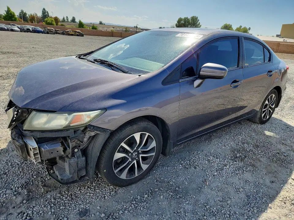 19XFB2F88EE242790 — 2014 Honda Civic, Передняя часть (Front End), фото до ремонта