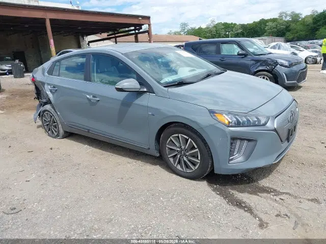 KMHC85LJ8LU062083 — 2020 Hyundai Ioniq Electric Limited, Задняя часть справа (Right Rear), фото до ремонта
