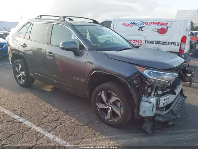JTMAB3FV9MD032852 — 2021 Toyota RAV4 Prime SE, Передняя часть (Front & Rear), фото до ремонта