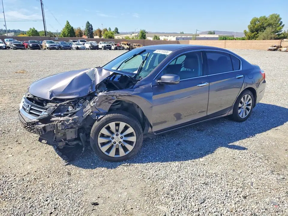 1HGCR3F89EA034247 — 2014 Honda Accord, Передняя часть (Front End), фото до ремонта