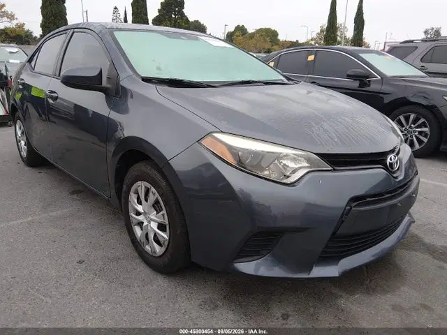 2T1BURHE9FC420663 — 2015 Toyota Corolla L, Задняя часть слева (Left Rear), фото до ремонта