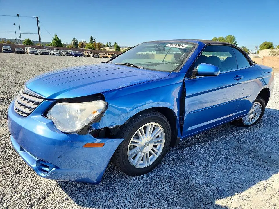 1C3LC55RX8N207605 — 2008 Chrysler Sebring, Передняя часть, фото до ремонта