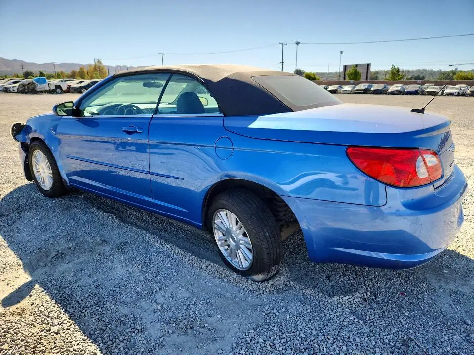2008 CHRYSLER SEBRING VIN 1C3LC55RX8N207605 фото 2