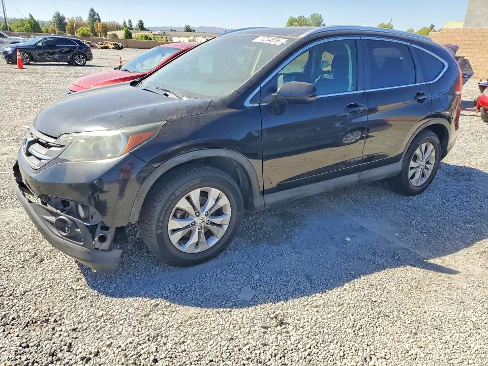 2HKRM4H79EH607111 — 2014 Honda CR-V, Передняя часть, фото до ремонта