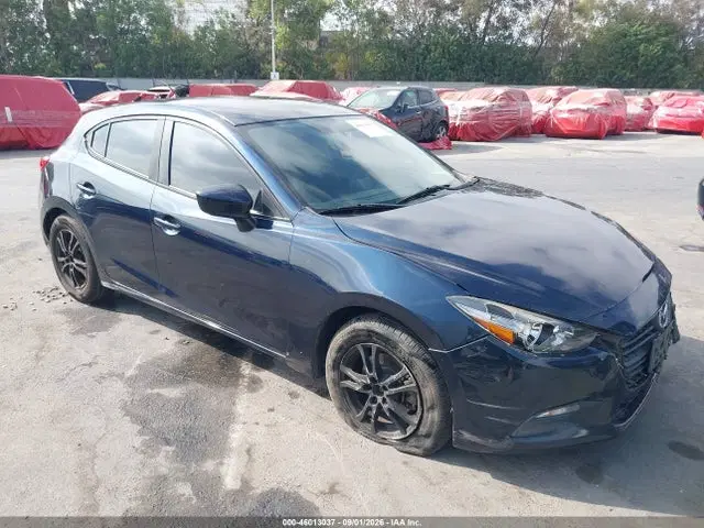3MZBN1K70HM154806 — 2017 Mazda MAZDA3 Sport, Передняя часть (Front End), фото до ремонта