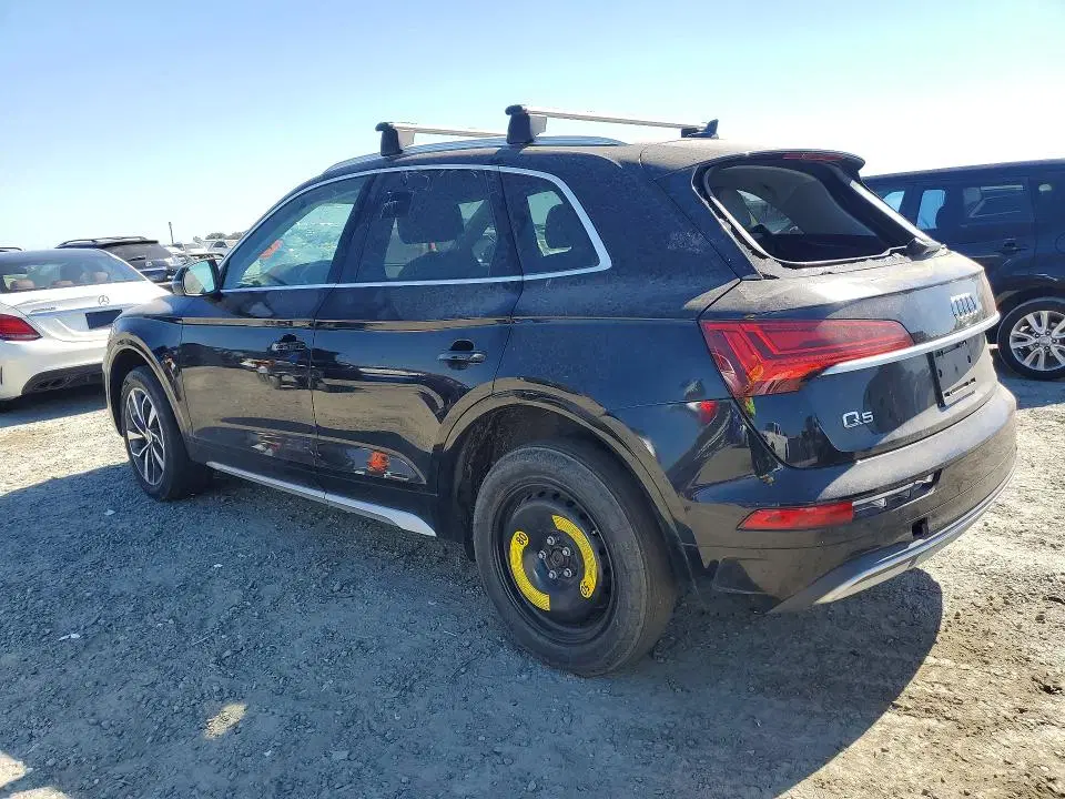 2021 Audi Q5 VIN WA1BAAFY6M2105672 фото 2
