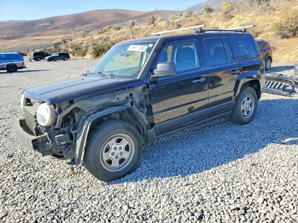 1C4NJRBB7FD232439 — 2015 Jeep Patriot, Передняя часть (Front End), фото до ремонта